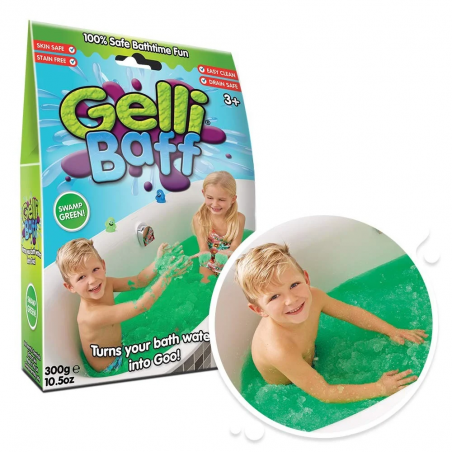 Proszek Zmieniający Wodę na Galaretkę Gelli Baff zielony - Zimpli Kids