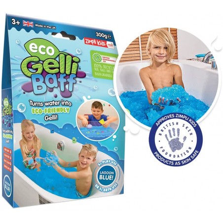 Proszek Zmieniający Wodę w Kąpieli Gelli Baff niebieski - Zimpli Kids