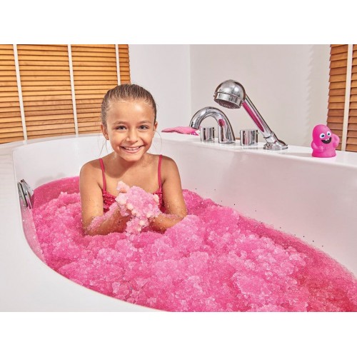 Mieniący się Proszek Zmieniający Wodę w Kąpieli Gelli Baff Glitter różowy - Zimpli Kids