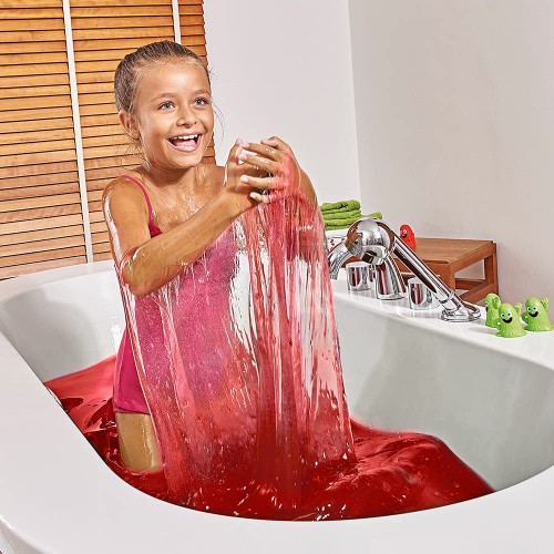 Kąpiel w Kisielu Zestaw Slime Baff czerwony - Zimpli Kids