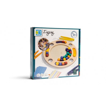 Gra Zręcznościowa ze Szczypcami ZIGZAG - Bs Toys