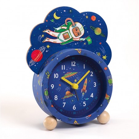 Zegar z Budzikiem Alarm Kosmos - Djeco