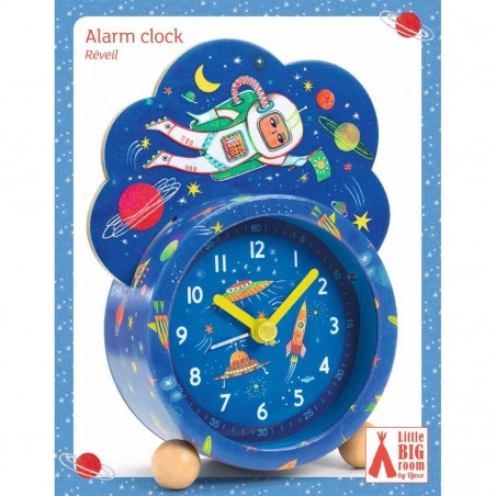 Zegar z Budzikiem Alarm Kosmos - Djeco