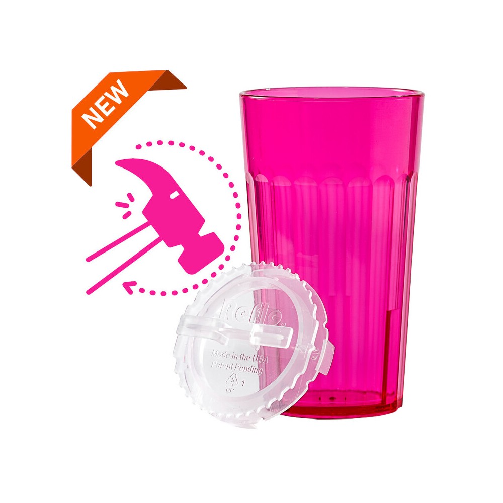 Kubek Reflo Smart Cup Nietłukący - Różowy