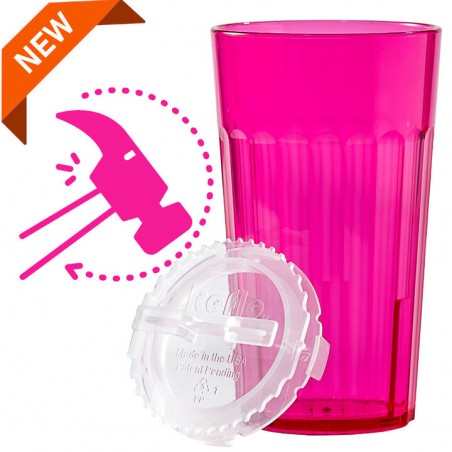 Kubek Reflo Smart Cup Nietłukący - Różowy