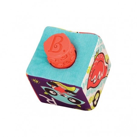 Sensoryczne Klocki Sortery aBc Block Party - B.toys