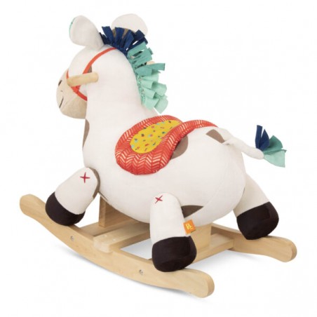 Pluszowy Koń na Biegunach Rodeo Rocker Spotty – b.toys