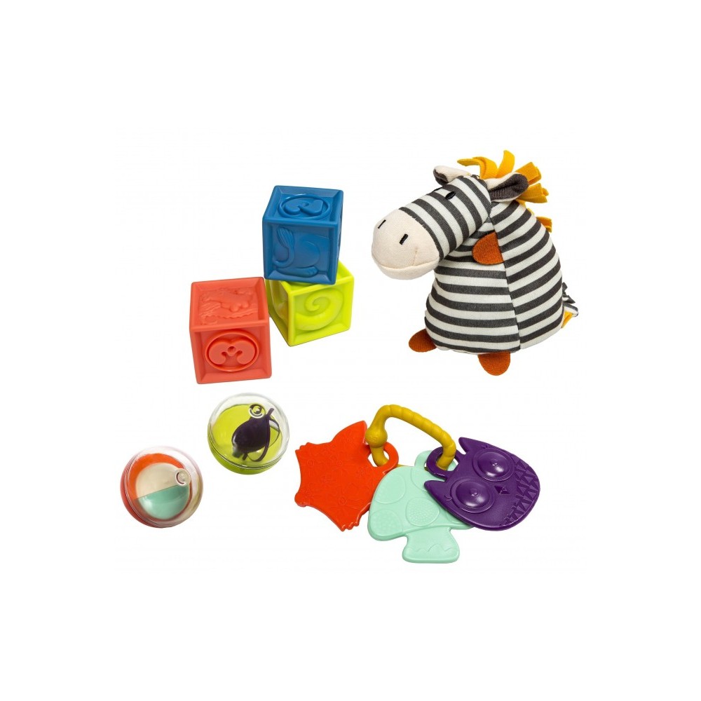 B.toys - zestaw prezentowy dla niemowląt Wee B. Ready