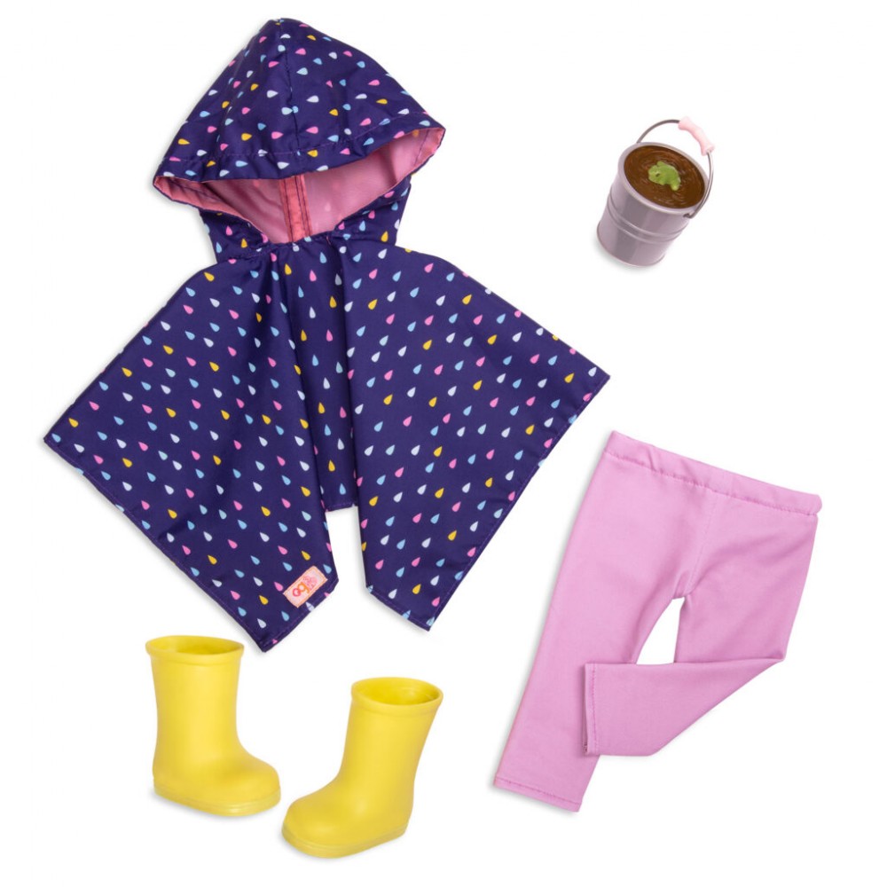 Ubranka dla Lalki 46 cm na Deszczowy Dzień - Our Generation
