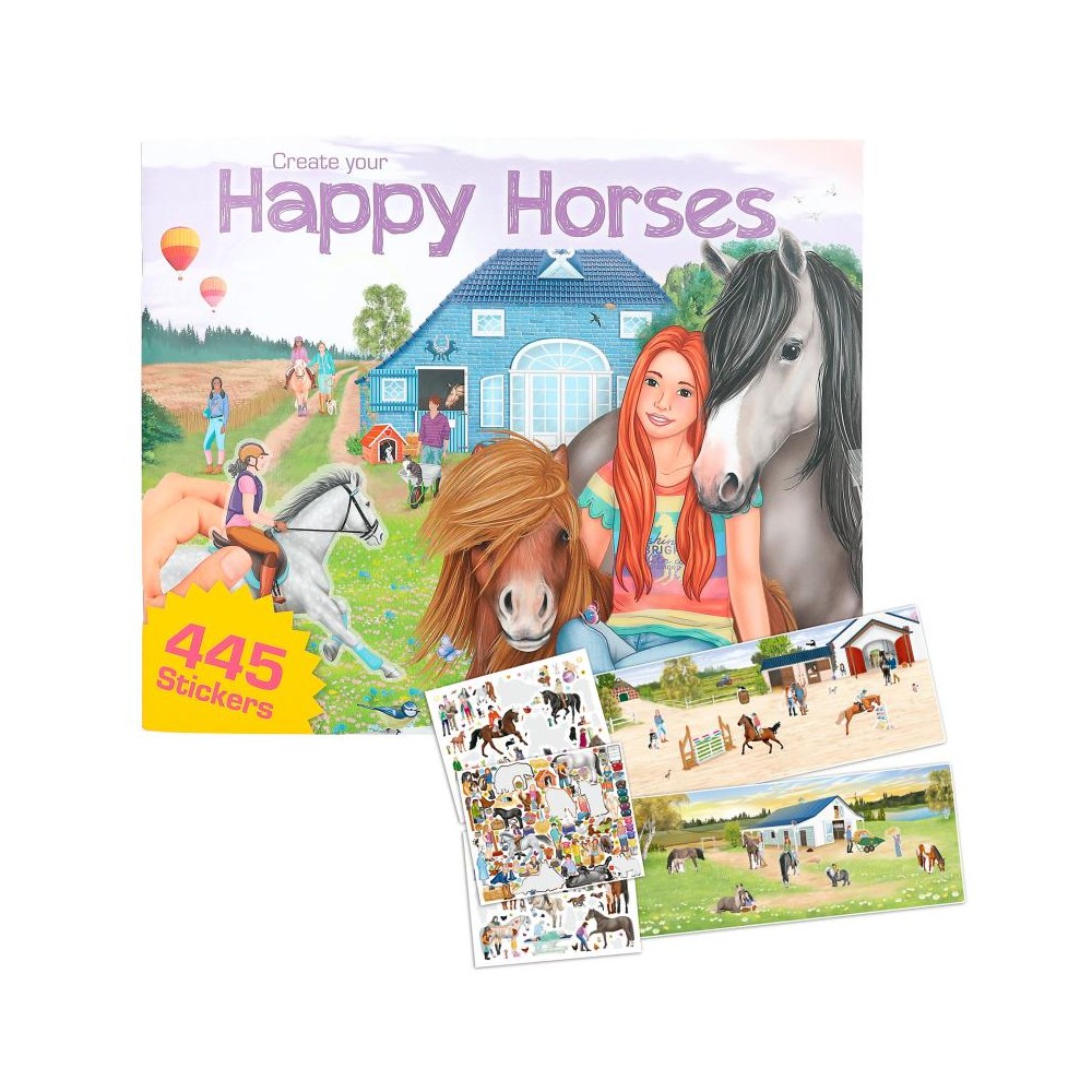 Album z Naklejkami Konie Happy Horses - Miss Melody