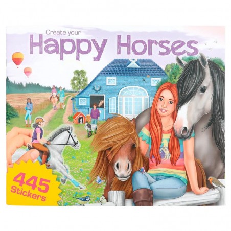 Album z Naklejkami Konie Happy Horses - Miss Melody