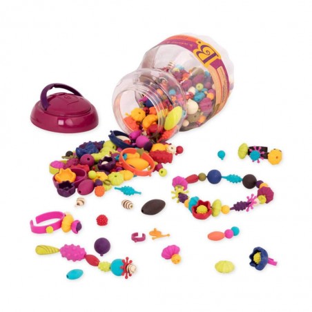Zestaw do tworzenia biżuterii 500 elementów B.eauty Pops - B.toys