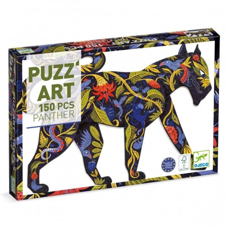 Puzzle kształt Pantera 150 el. Puzz'Art - Djeco