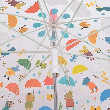 Parasolka transparentna w Deszczu - Djeco