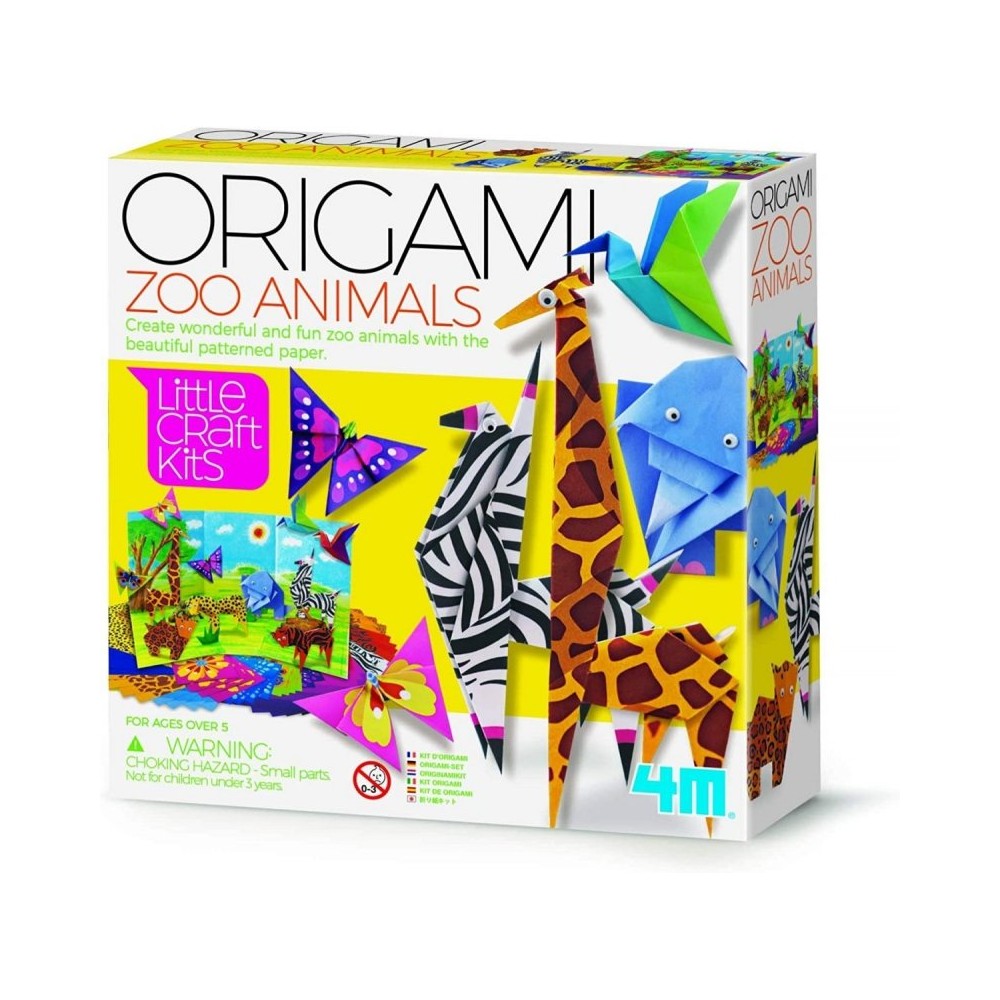 Origami Zwierzęta Zoo - 4M