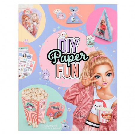 Kreatywny Zeszyt Papierniczy DIY Paper Fun - TopModel