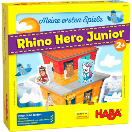 Haba Rhino Hero Pierwsza 3 Gry dla Dzieci