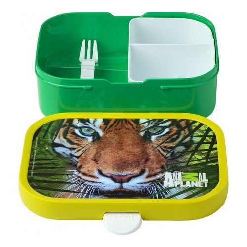 Śniadaniówka z Widelcem Lunchbox Animal Planet Tiger - Mepal