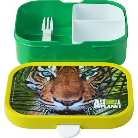 Śniadaniówka z Widelcem Lunchbox Animal Planet Tiger - Mepal