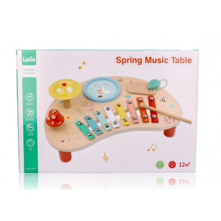 Stolik Muzyczny dla Dzieci Instrumenty - Lelin