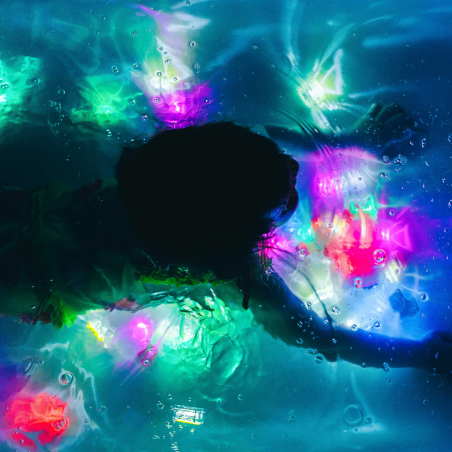 Glo Pals Kostki LED świecące w Wodzie na Kolorowo 4 sztuki