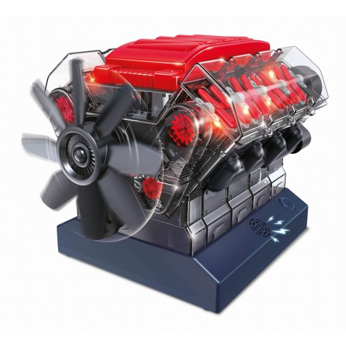 Silnik V8 Engine Model do Zbudowania - Buki France
