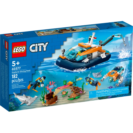 Łódź do Nurkowania Badacza Lego City 60377