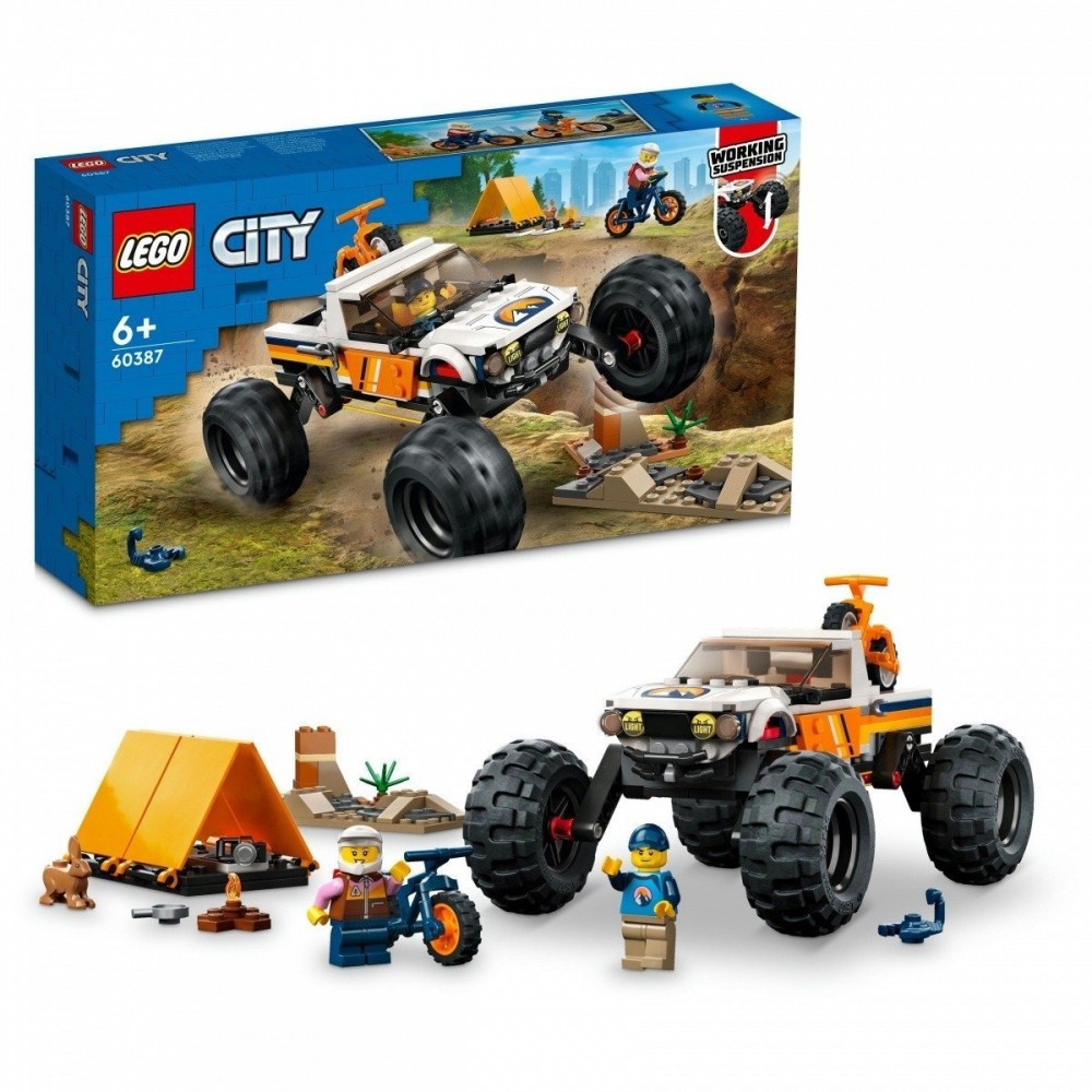 Lego 60387 Przygody samochodem terenowym z napędem 4x4