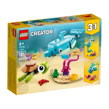 LEGO Creator 3w1 Delfin i żółw  31128