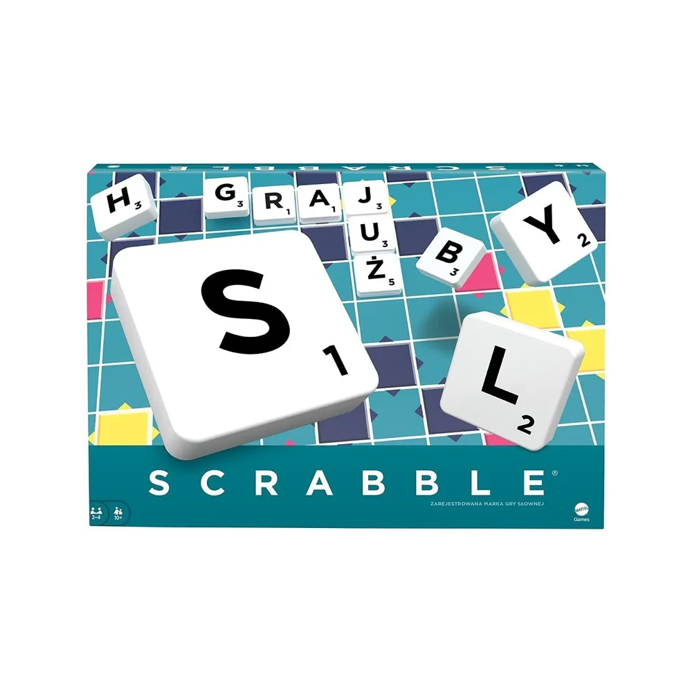 Gra Scrabble po polsku - Mattel