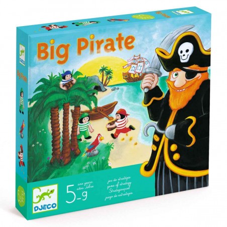 Djeco Big Pirates gra planszowa