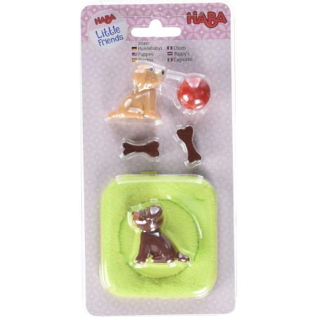 Pieski 2 Figurki Puppy's Haba