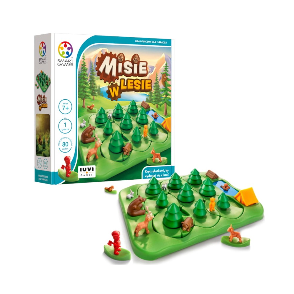 Smart Games Łamigłówka dla Dzieci Misie w Lesie