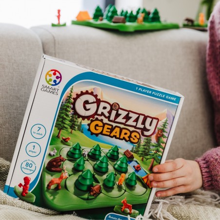 Jednoosobowa Gra dla Dzieci 7+ Grizzly Gears - Smart Games