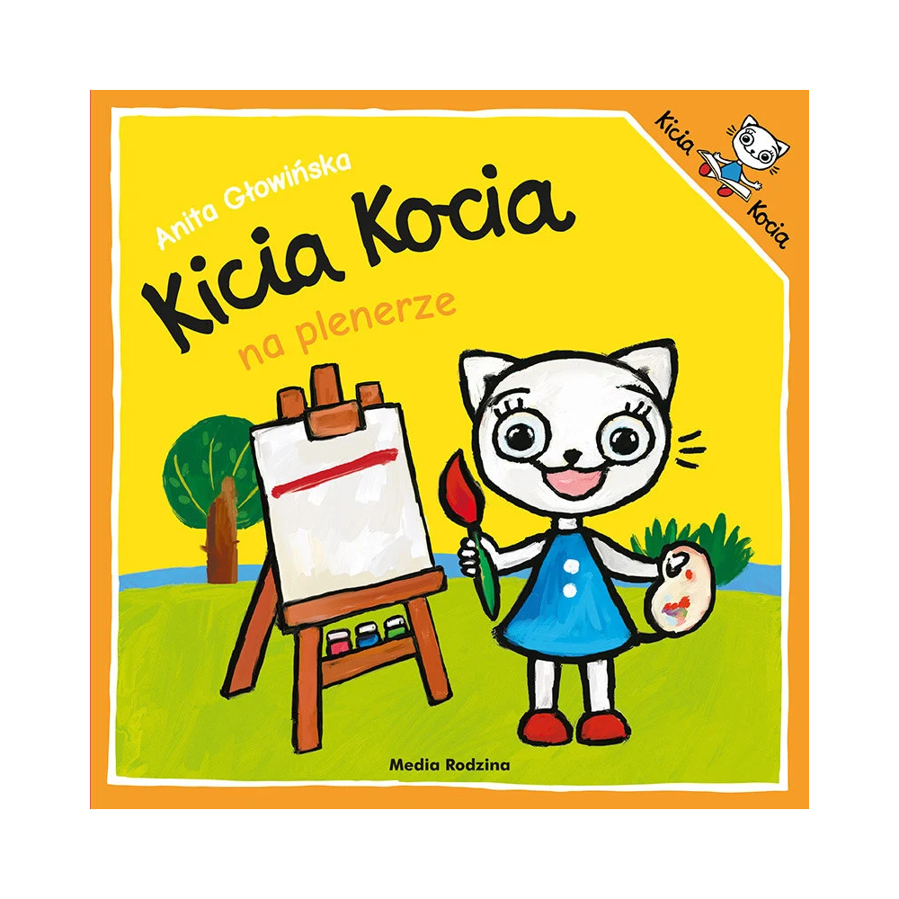 Kicia Kocia na plenerze - Książeczka dla dzieci