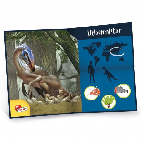 Archeolog dla Dzieci SuperKit Velociraptor - Lisciani