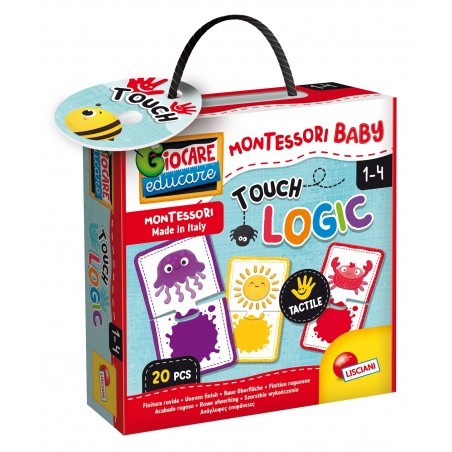 Dwuelementowe Puzzle Kolory Montessori Baby - Lisciani