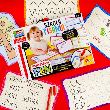 Szkoła Pisania Montessori Pen Program do Nauki - Lisciani