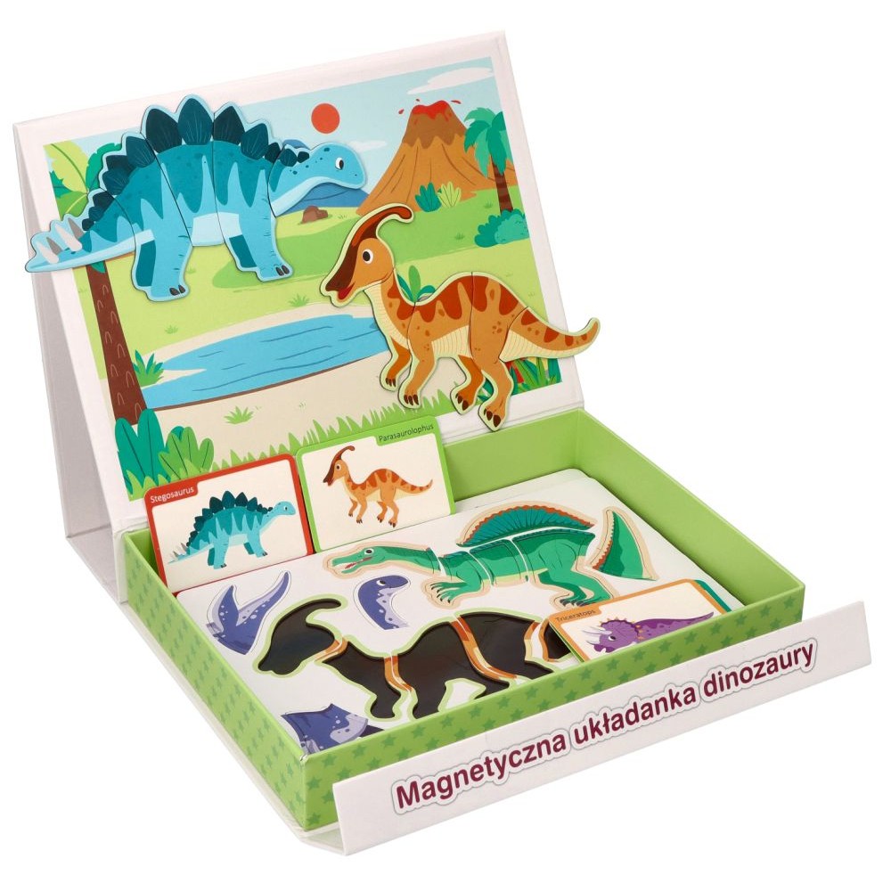 Magnetyczna Układanka Dinozaury - Adam Toys