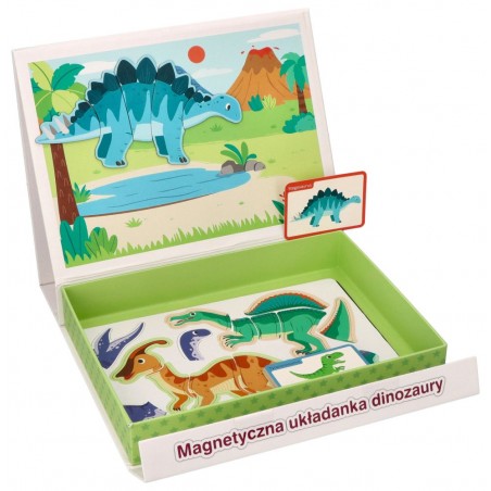 Magnetyczna Układanka Dinozaury - Adam Toys