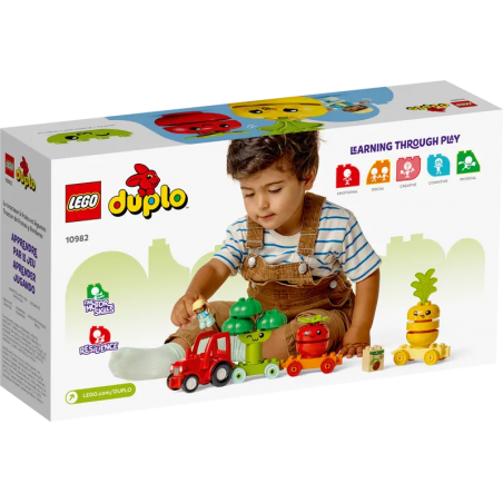 Lego Duplo Traktor z warzywami i owocami 10982