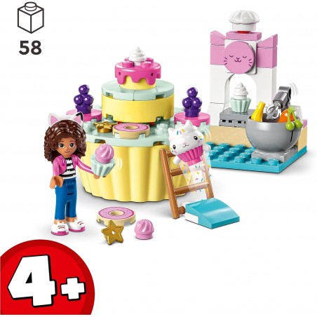 Lego Friends 10785 Pieczenie tortu z Łakotkiem GABBY'S DOLLHOUSE