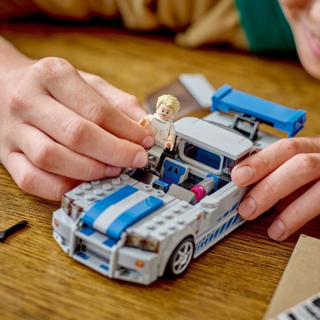 Lego Nissan Skyline GT-R (R34) z filmu „Za szybcy, za wściekli” 76917