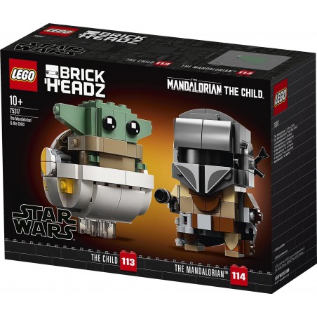 Lego Star Wars Mandalorianin i dziecko 75317