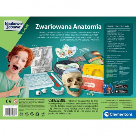 Zwariowana Anatomia Laboratorium - Clementoni