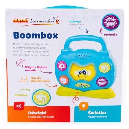 Boombox radyjko dla dzieci - Dumel Discovery