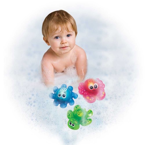 Świecące Zwierzątka zabawki do kąpieli Dumel Discovery