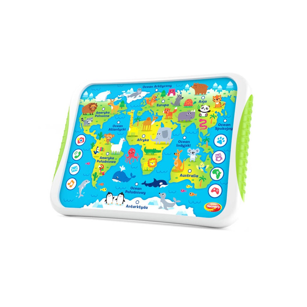 Edukacyjny Tablet dla dzieci Mały Podróżnik Dumel Discovery