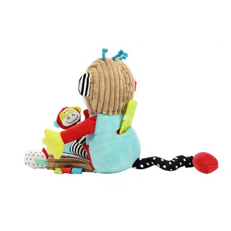 Dolce - zabawka sensoryczna małpka z dzieckiem