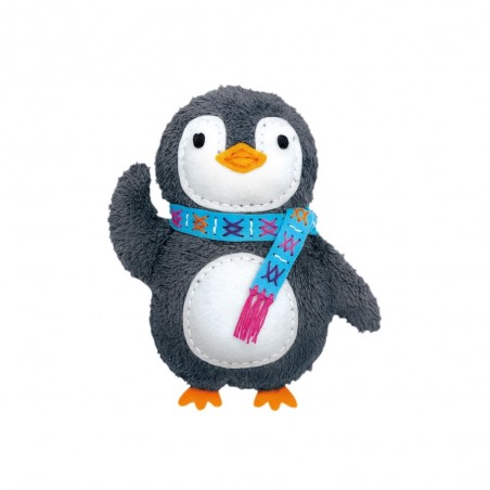 Zestaw do Nauki Szycia Moja Lalka Pingwin - Avenir